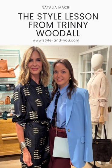 A Style Lesson From Trinny Woodall I’ll Never Forget
